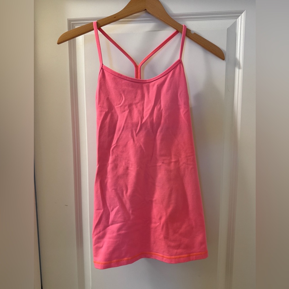 Lululemon Pink Fitted Camisole Top